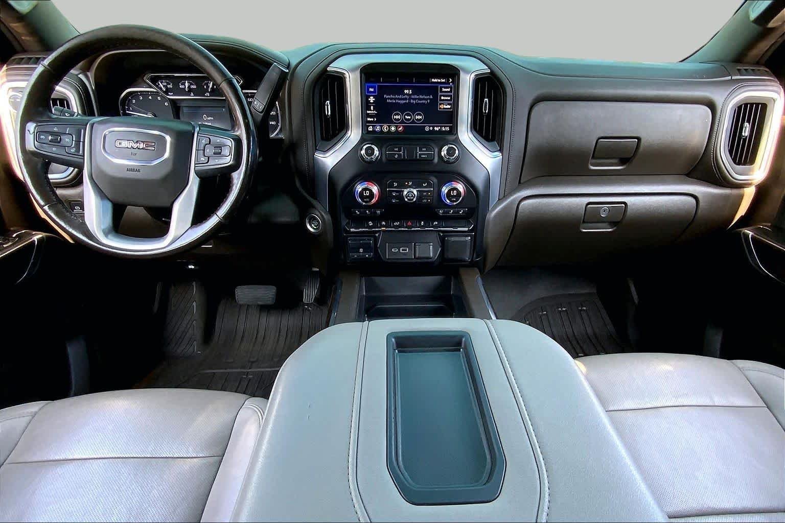 Used 2021 Brownstone Metallic GMC SLT image 16