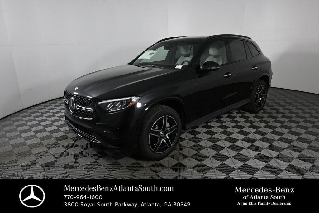 New 2026 Obsidian Black Metallic Mercedes-Benz GLC 300 image 1