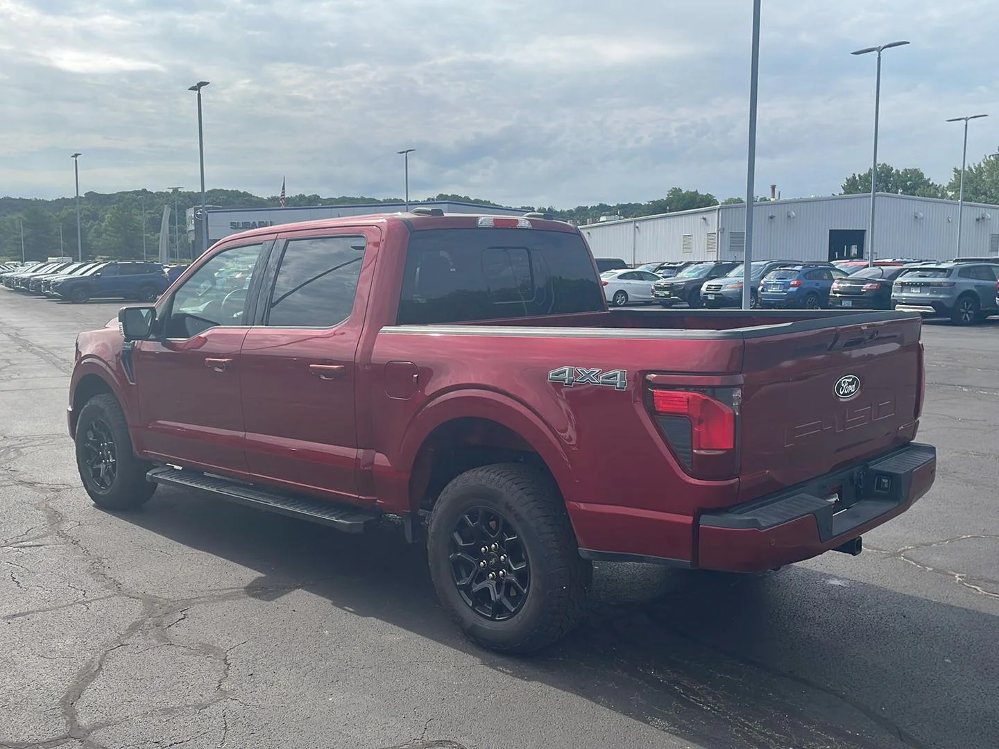New 2026 Ruby Red Metallic Tinted Clearcoat Ford XLT image 3