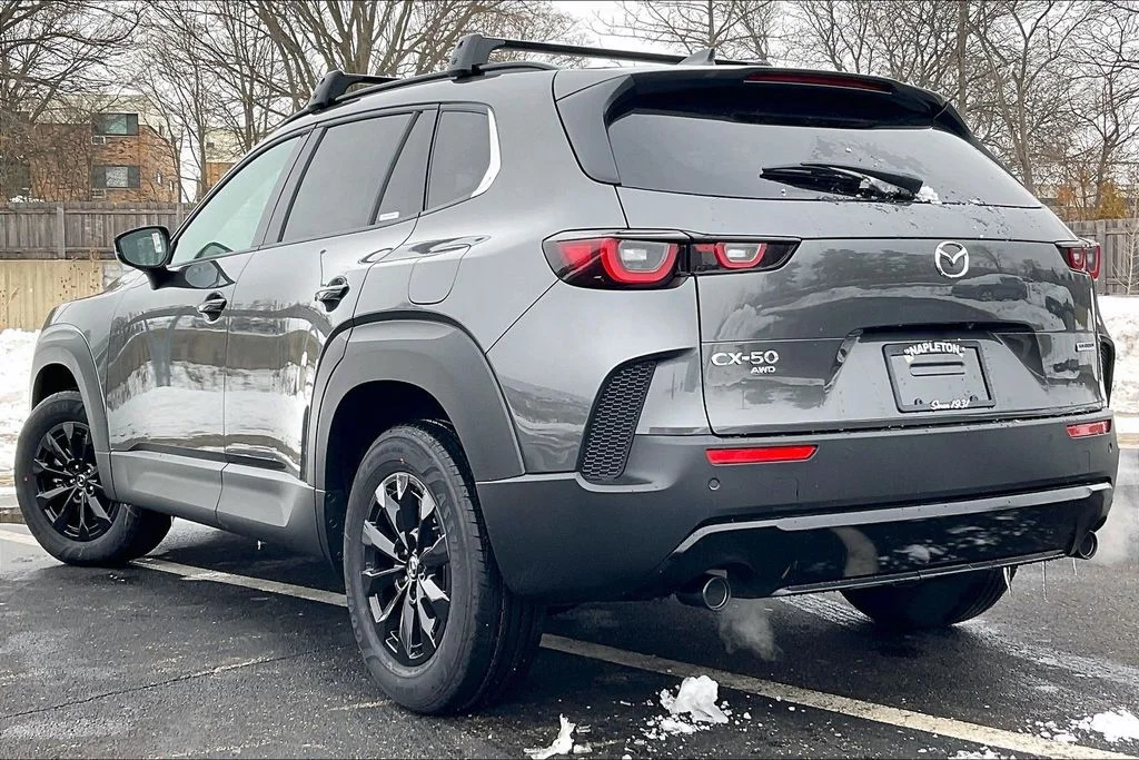 New 2026 Machine Gray Metallic Mazda Premium AWD image 3