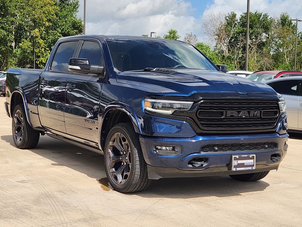 Used 2021 Patriot Blue Pearlcoat Ram Limited image 3