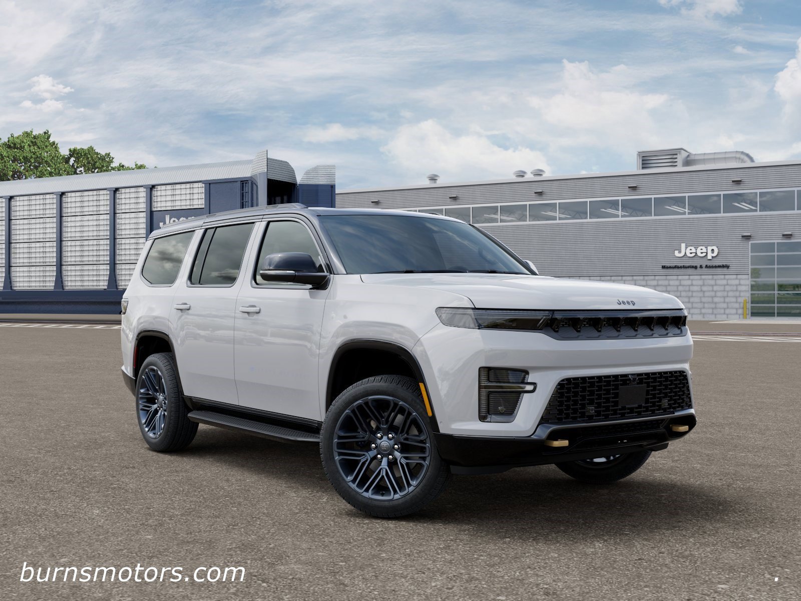 New 2026 Bright White Clear-Coat Exterior Paint Jeep 85th Anniversary image 5