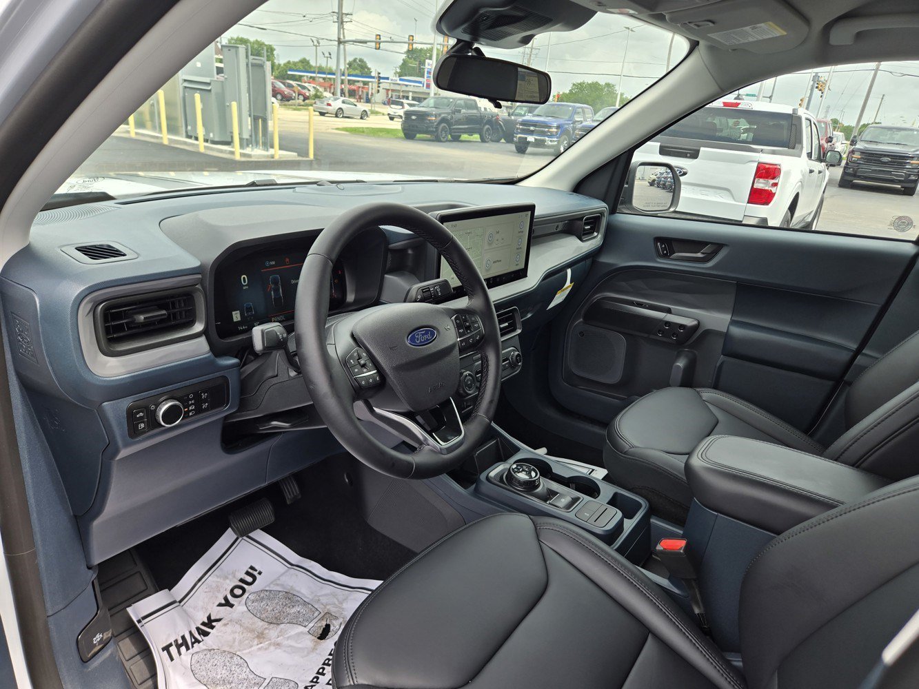 New 2026 Space White Metallic Ford LARIAT image 2