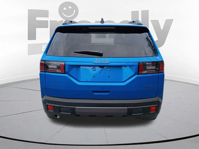New 2026 Hydro Blue Pearl-Coat Exterior Paint Jeep Laredo image 6