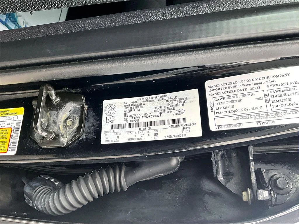 Used 2018 Black Ford XLT image 36