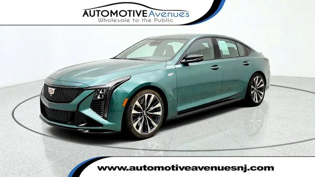 2025 Cadillac CT5-V 4dr Sedan Blackwing w/ Carbon Ceramic Brakes & Jet Black Leather