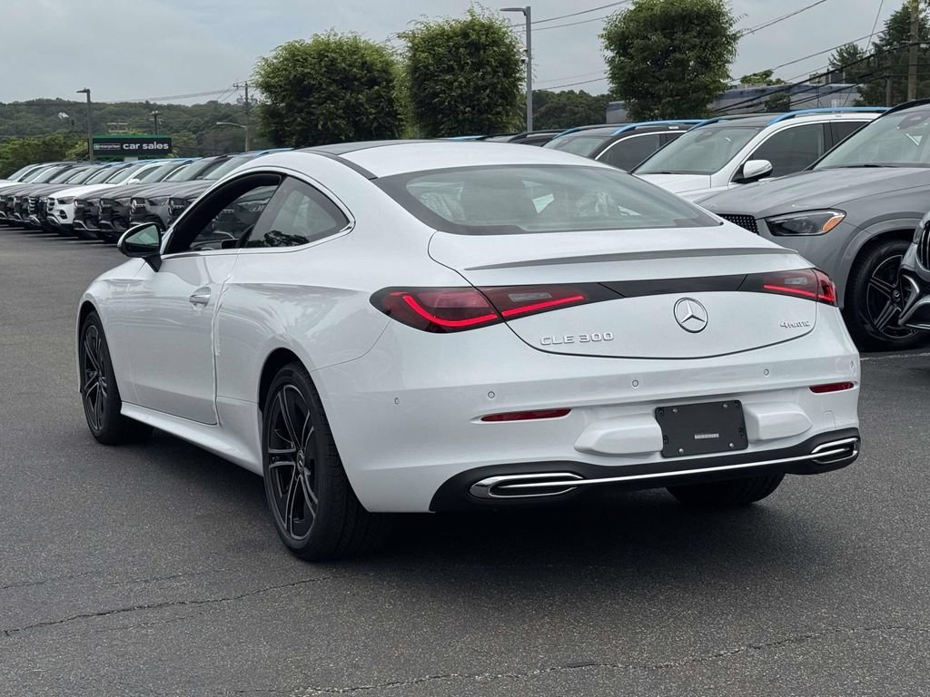 New 2026 MANUFAKTUR Moonlight White Metallic Mercedes-Benz CLE 300 image 8