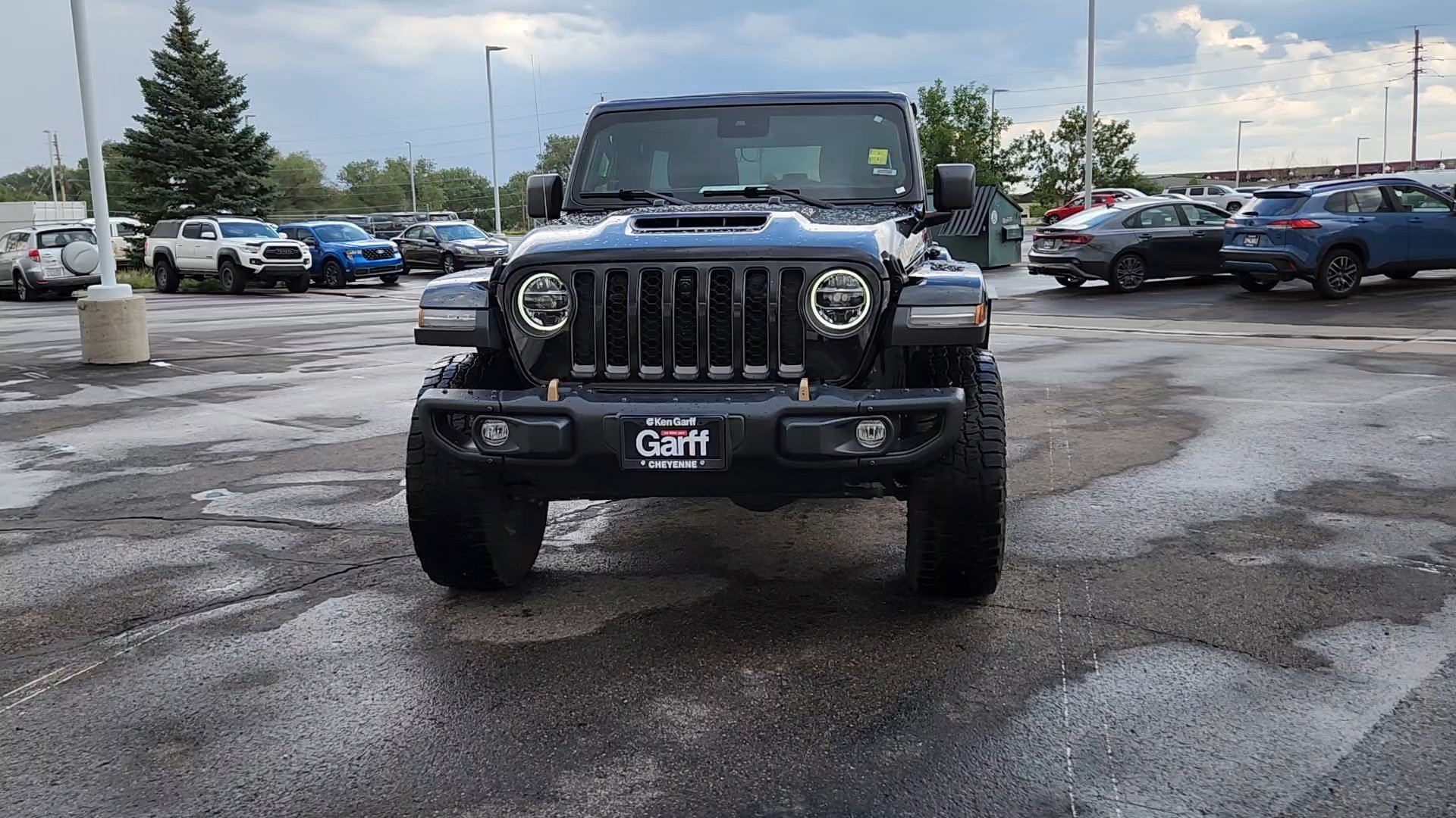 Used 2021 Black Clearcoat Jeep Unlimited Rubicon 392 image 4
