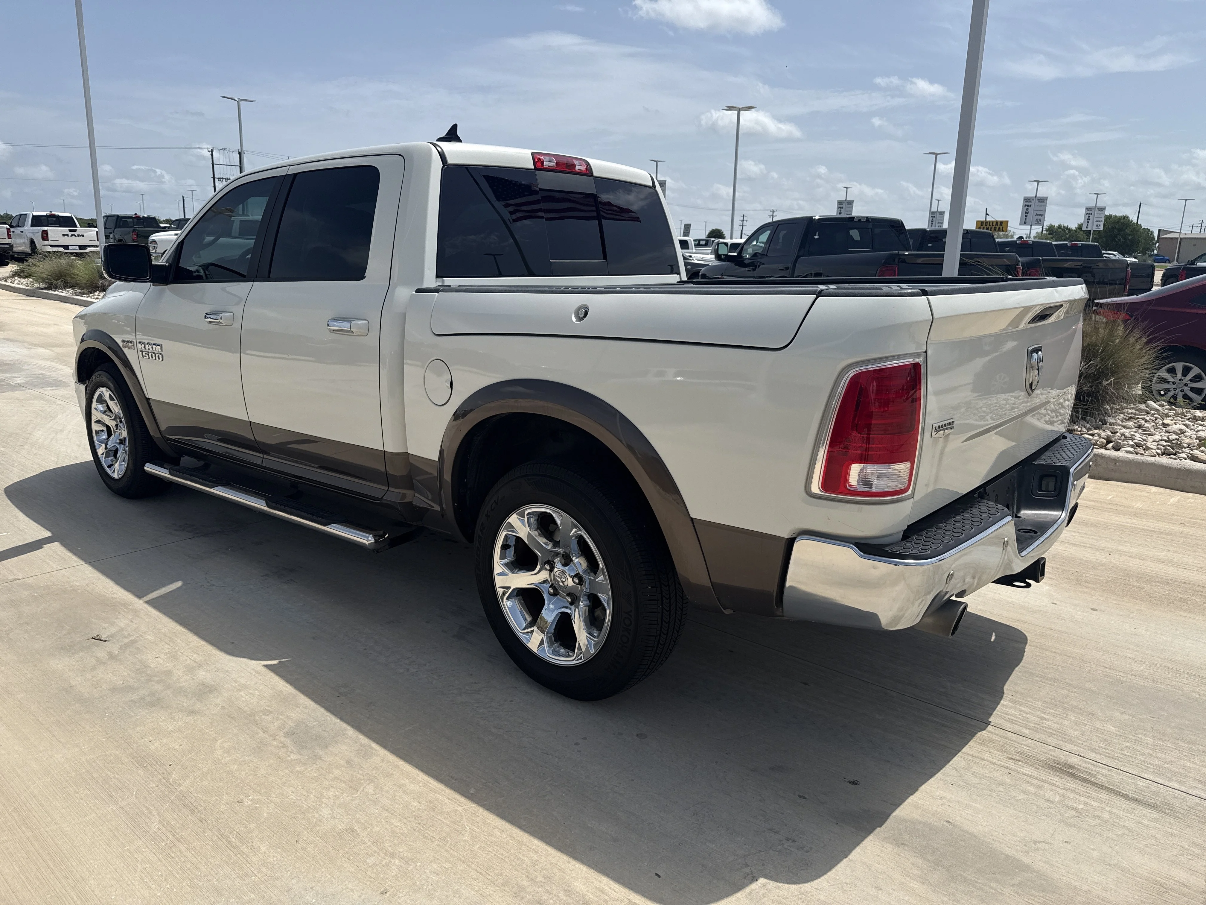 Used 2018 White Ram Laramie image 14