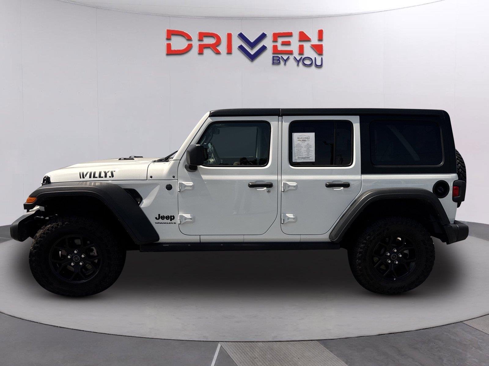 Used 2025 Bright White Clearcoat Jeep Willys image 7