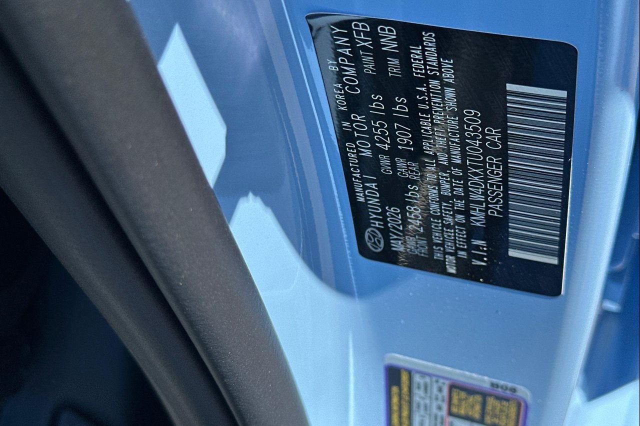 New 2026 Blue Hyundai Sedan image 25