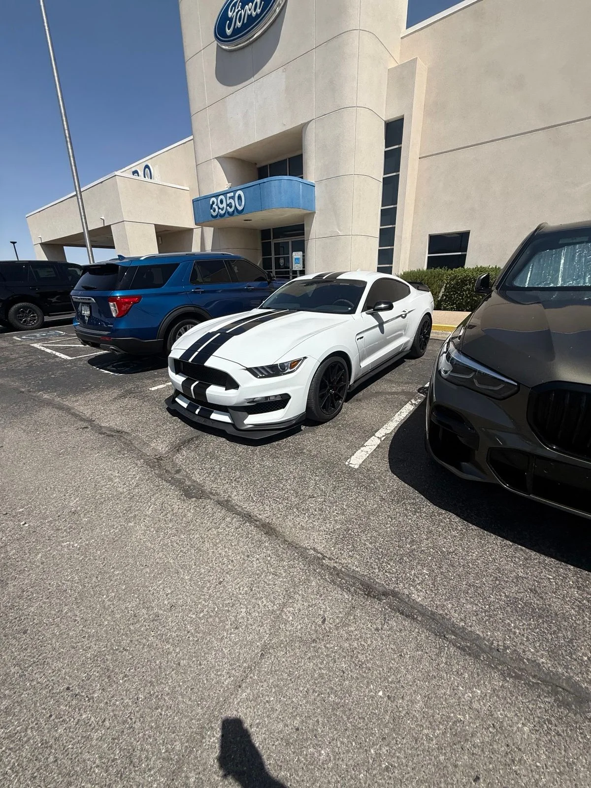 Used 2020 White Ford Shelby GT350 image 1