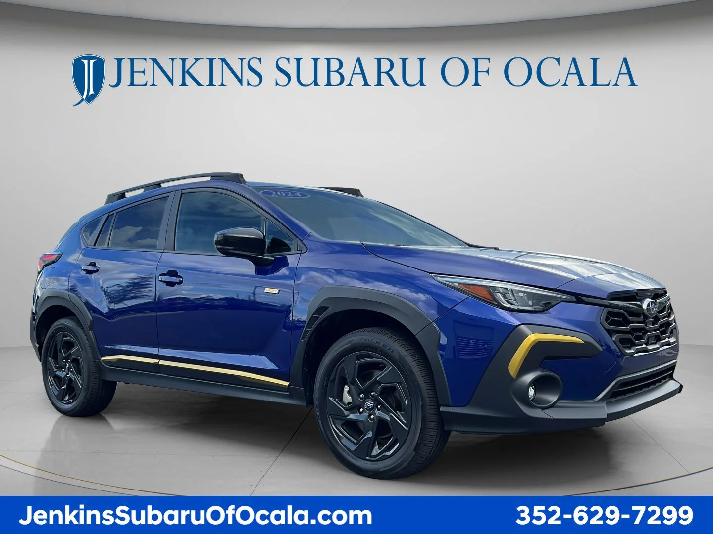 Used 2024 Sapphire Blue Pearl Subaru Sport image 1