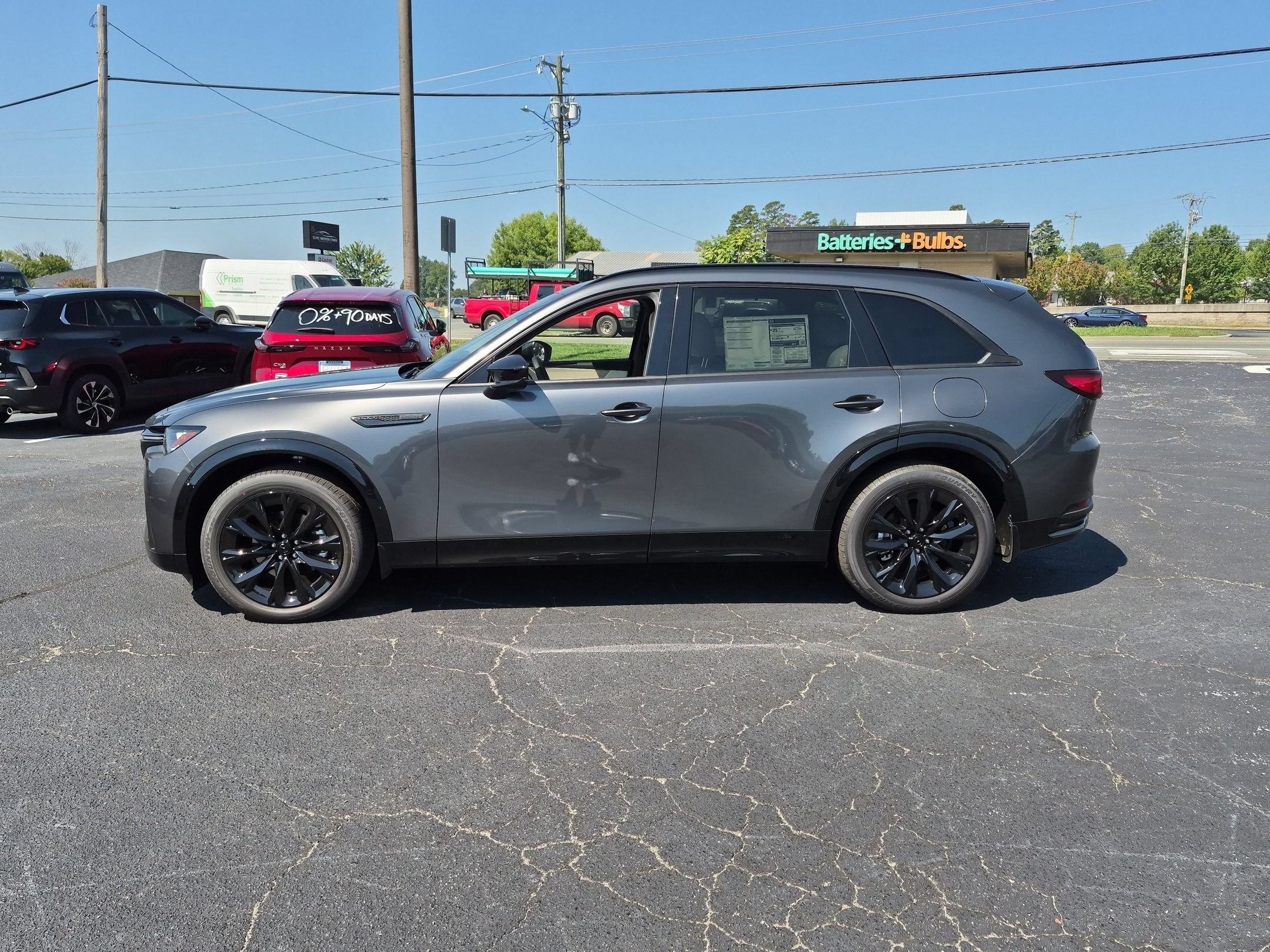 New 2026 Machine Gray Metallic Mazda 3.3 Turbo S Premium Sport AWD image 3
