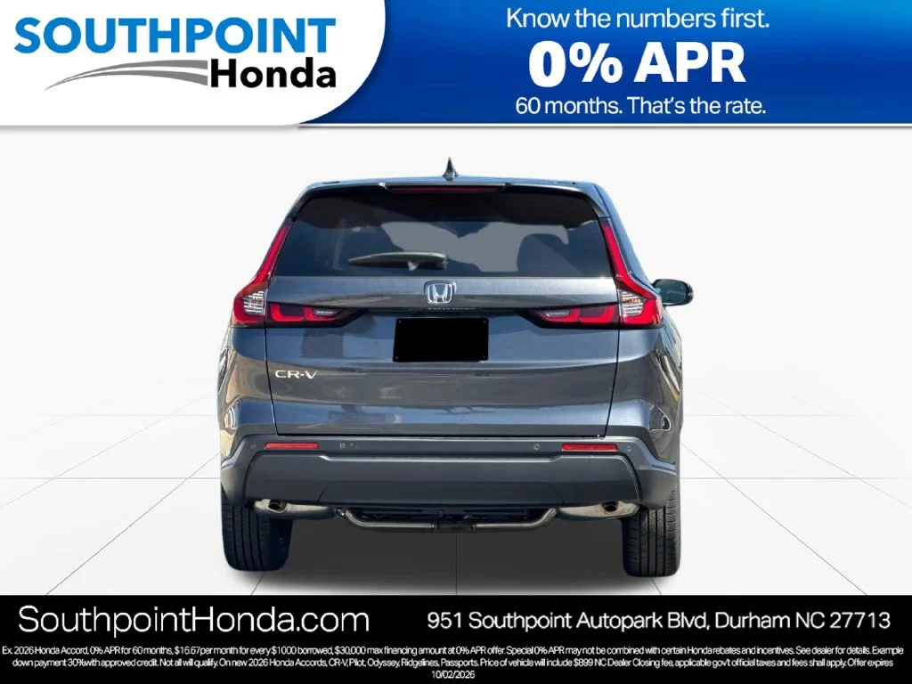 New 2027 Meteorite Gray Metallic Honda EX-L image 5