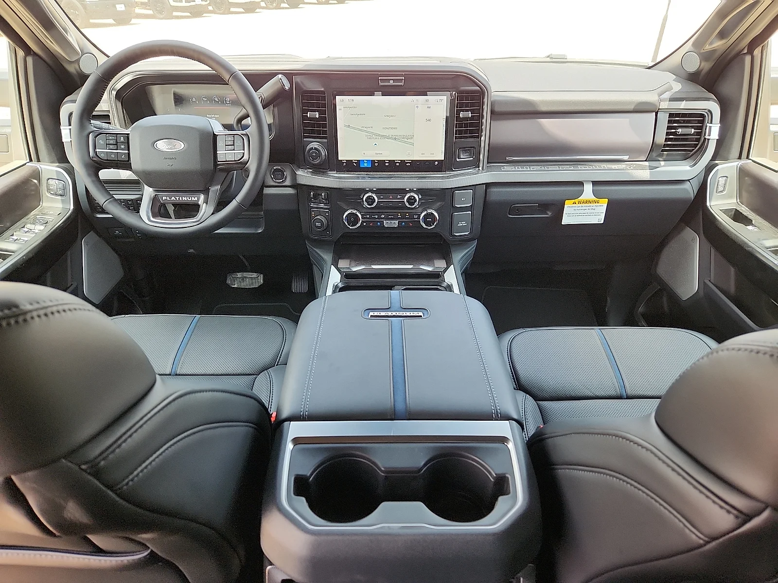 New 2026 Star White Metallic Tri-Coat Ford F-350® Platinum® image 13