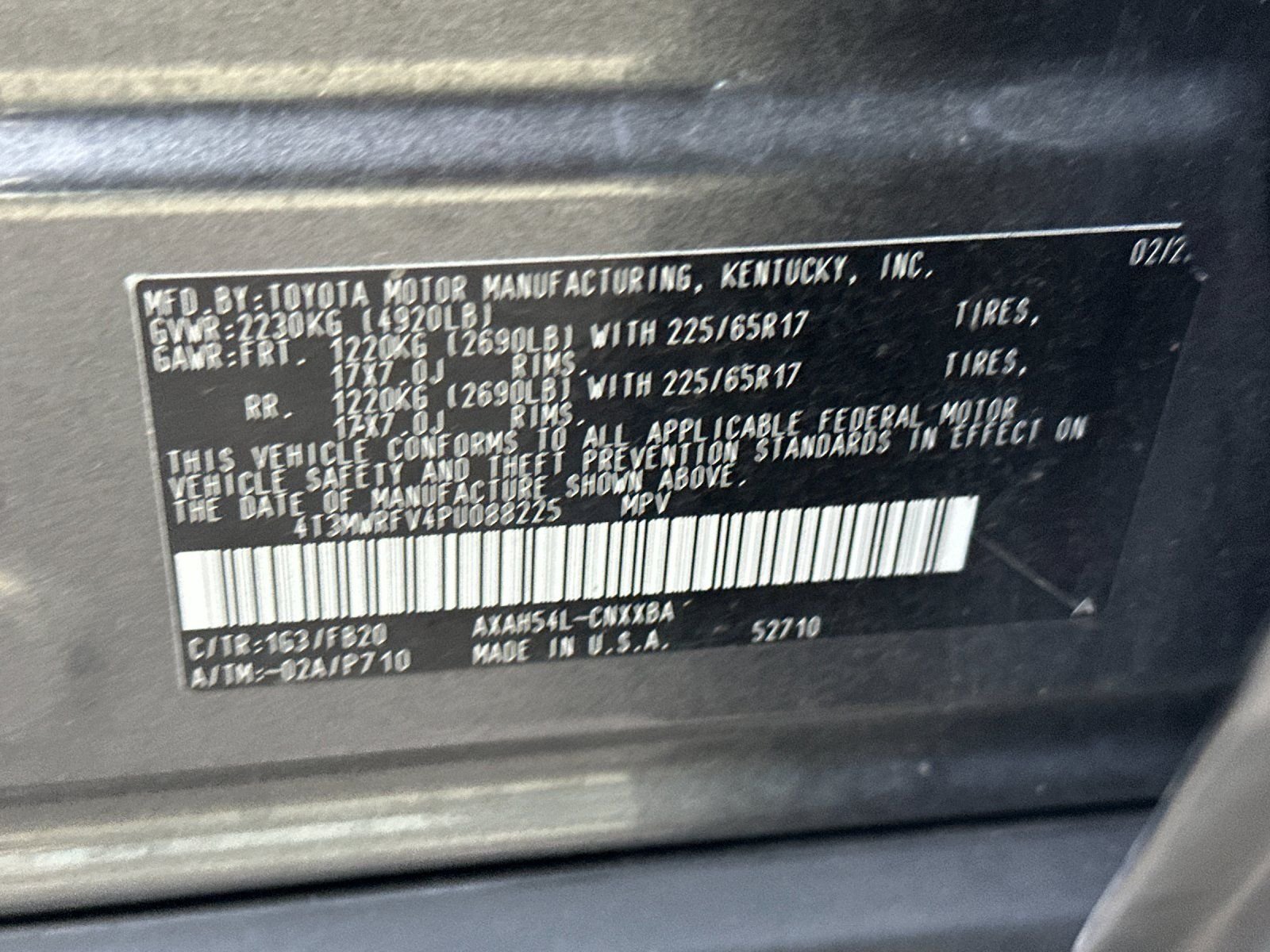 Used 2023 Magnetic Gray Metallic Toyota LE image 26