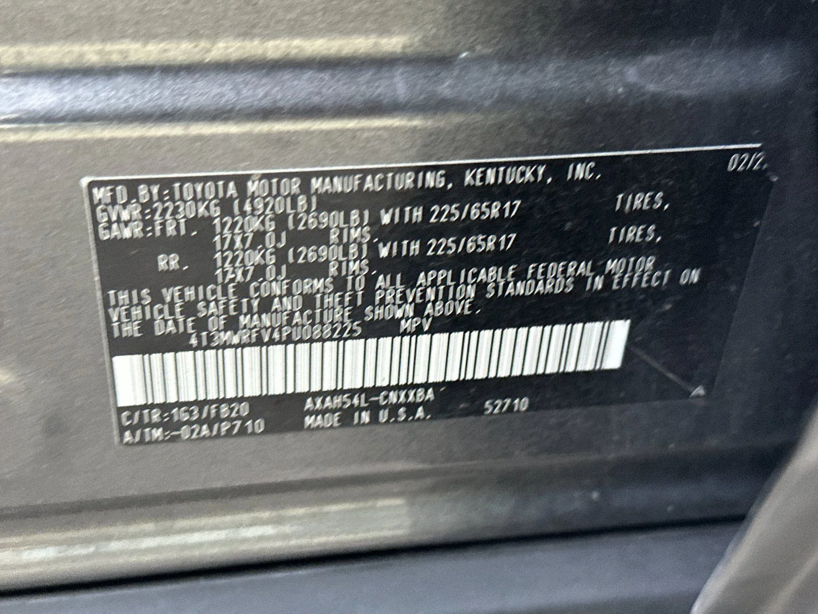 Used 2023 Magnetic Gray Metallic Toyota LE image 26