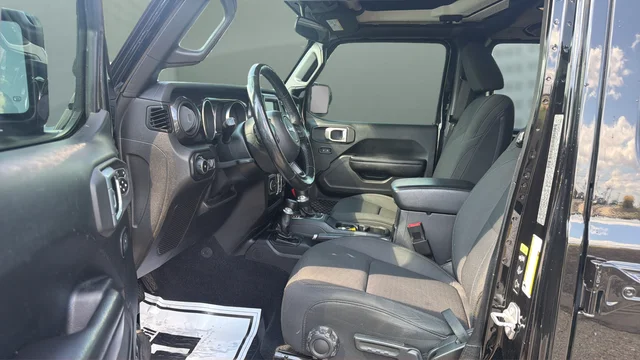 Used 2020 Black Jeep Unlimited Sport Altitude image 14