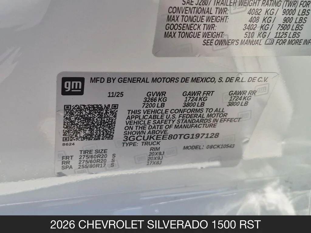 Used 2026 White Chevrolet RST image 26