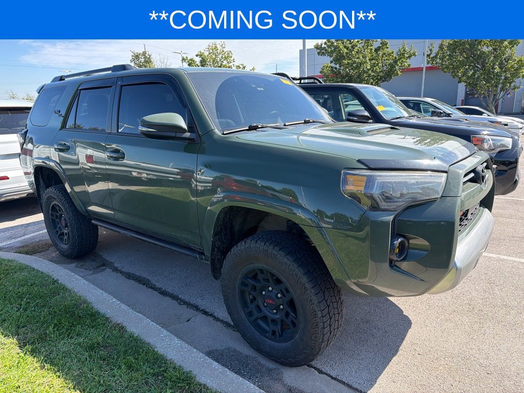 Used 2022 Green Toyota TRD Off-Road Premium image 3