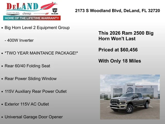 2026 RAM 2500 Big Horn - Photo 32