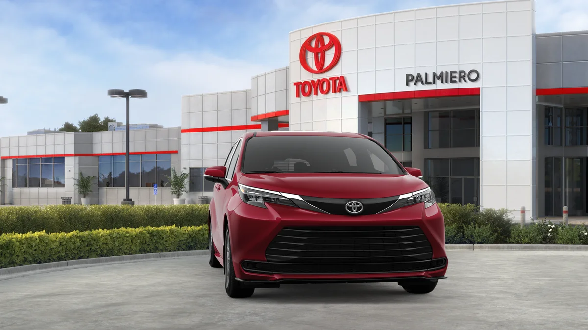 New 2026 Ruby Flare Pearl Toyota LE image 16