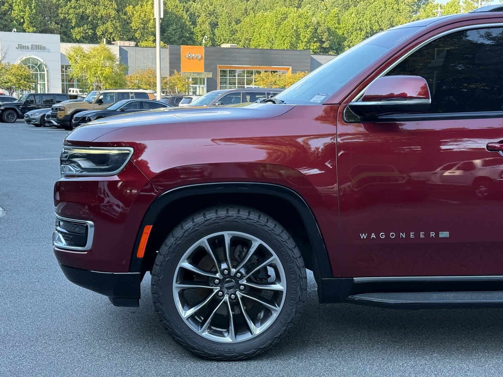 Used 2022 Velvet Red Pearlcoat Jeep Series II image 11