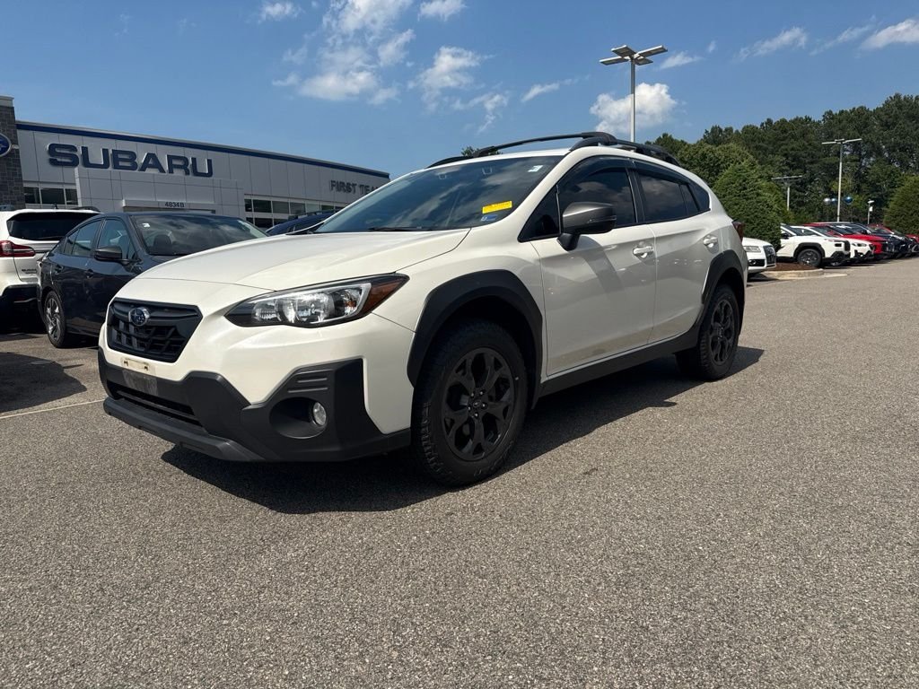 Used 2021 White Subaru Sport image 1
