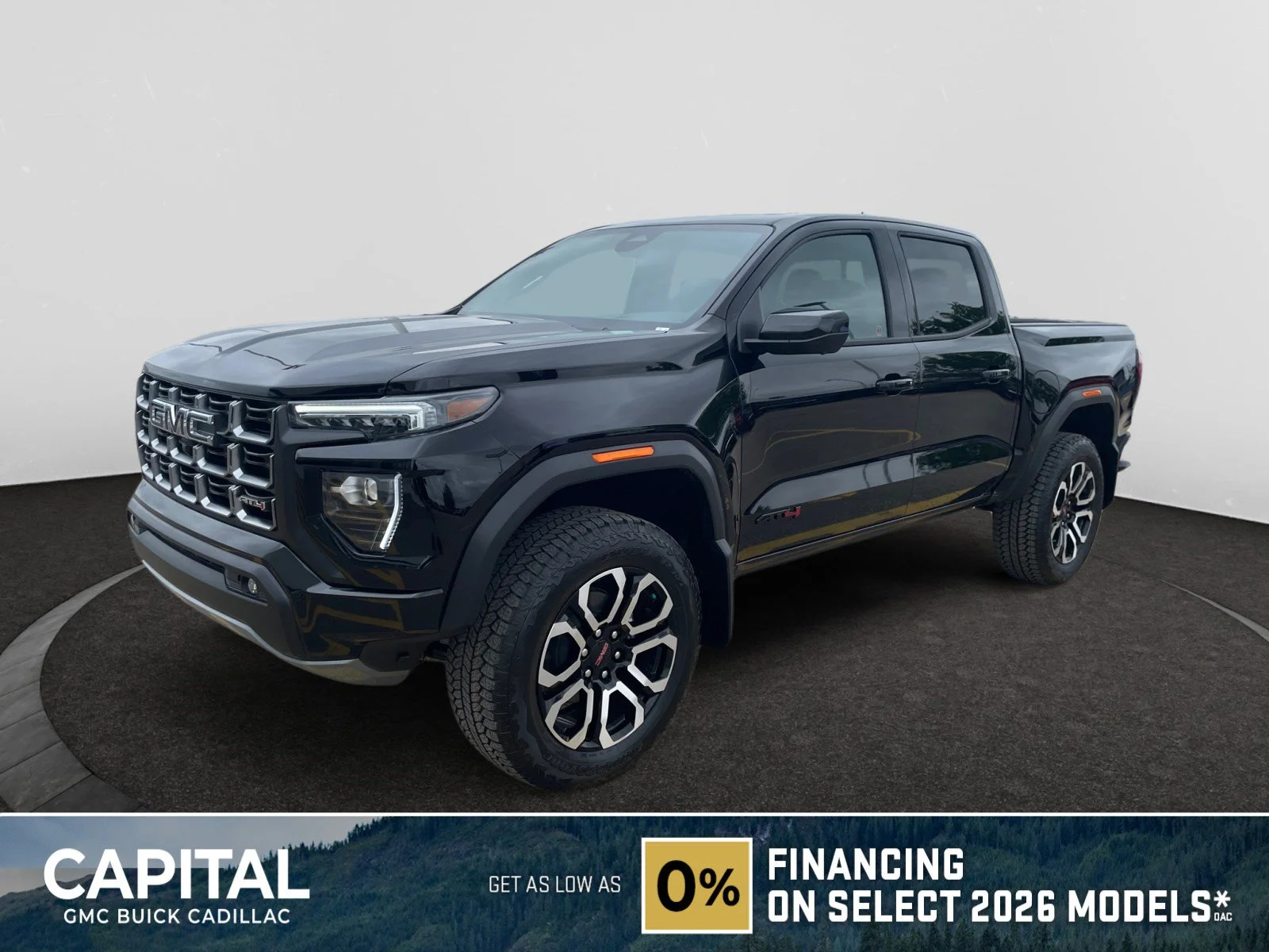 New 2026 Onyx Black GMC AT4 image 1