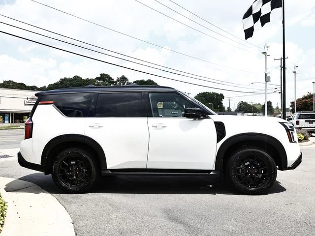 Used 2025 Aspen White/Super Black Nissan PRO-4X image 11