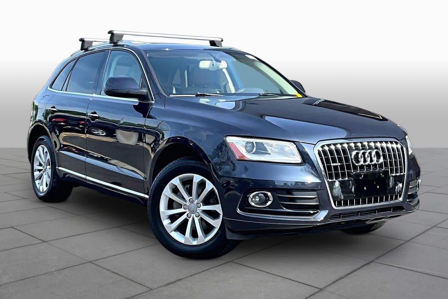 Used 2015 Moonlight Blue Metallic Audi Premium Plus image 2
