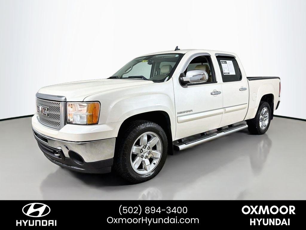 Used 2012 White Diamond Tricoat GMC SLT image 3