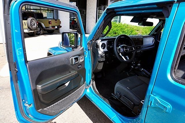 Used 2024 Blue Jeep Sahara 4xe image 38