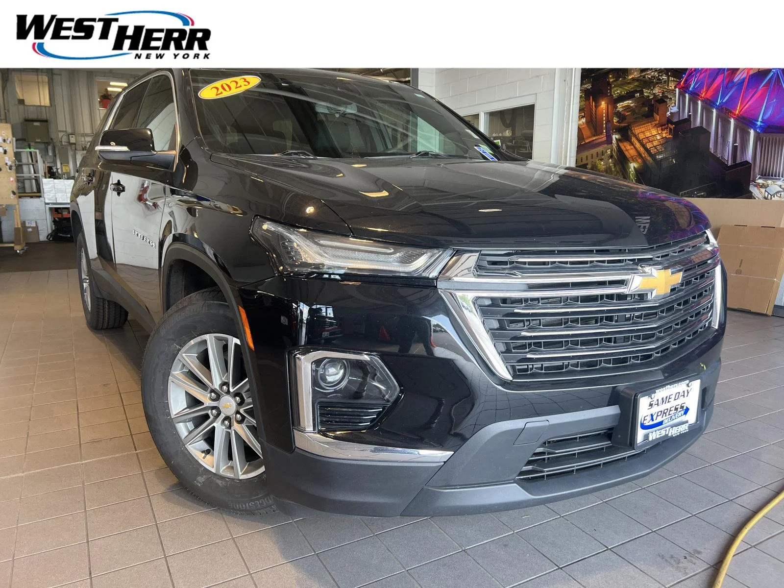 Used 2023 Mosaic Black Metallic Chevrolet LT Cloth image 1