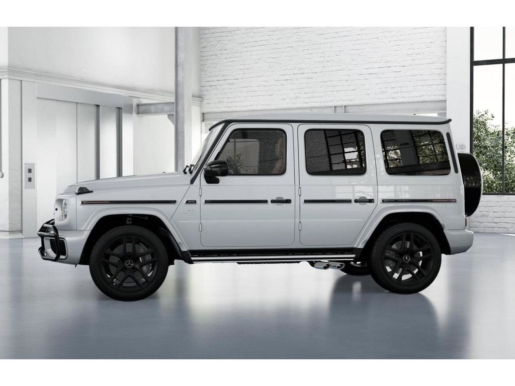 New 2027 MANUFAKTUR Moonlight White Metallic Mercedes-Benz AMG® G 63 SUV image 35