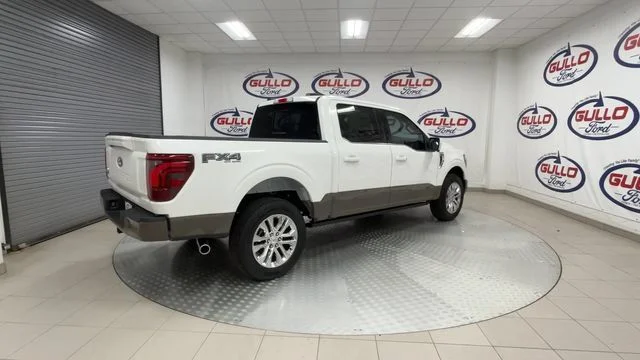New 2026 Star White Metallic Tri-Coat Ford King Ranch image 11