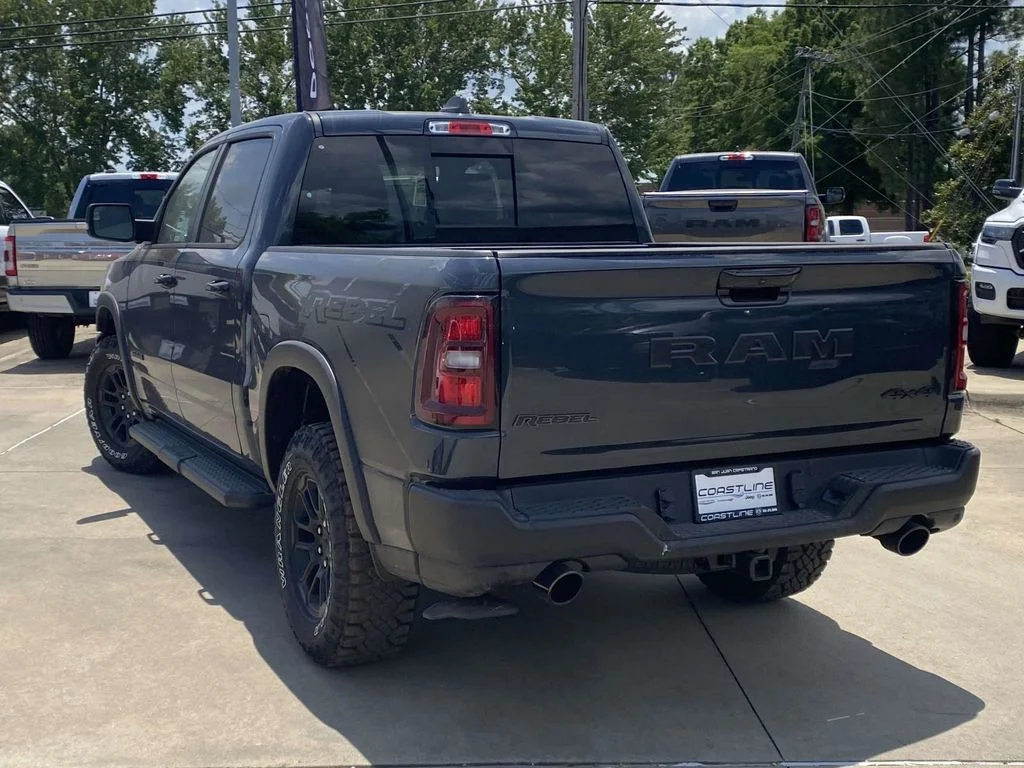 New 2026 Forged Blue Metallic Exterior Paint RAM Rebel image 4