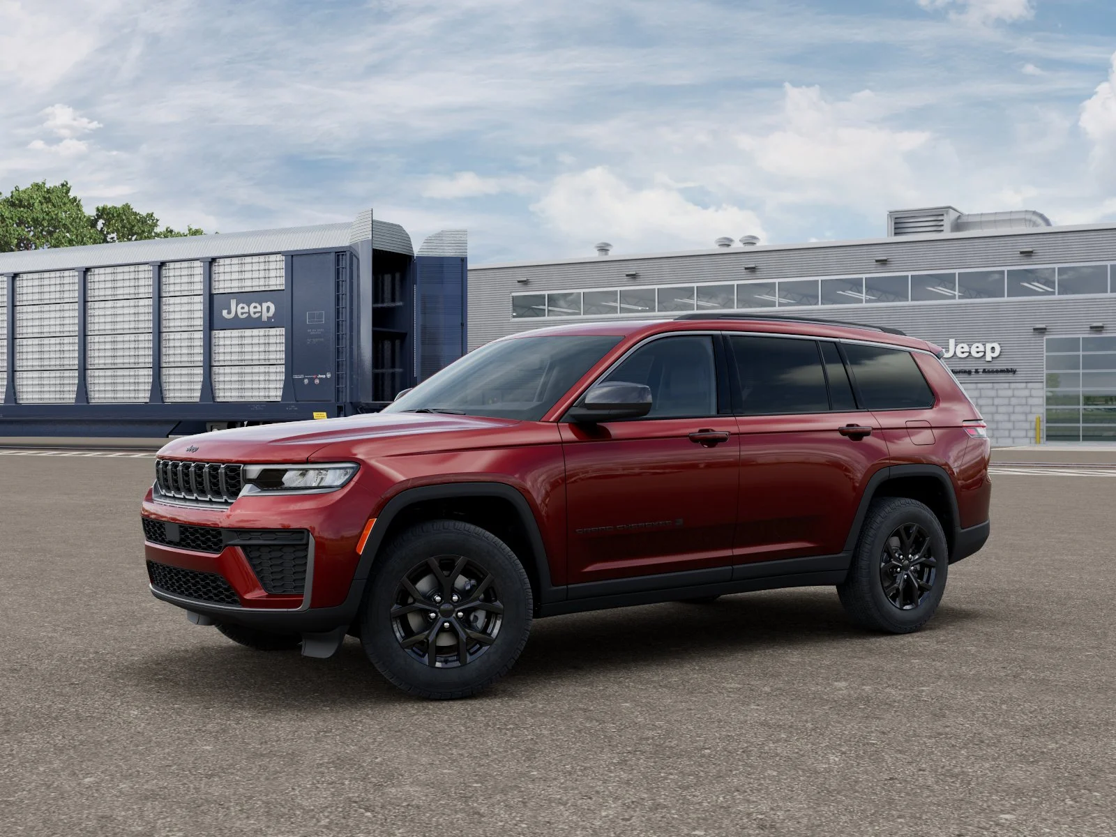 New 2026 Velvet Red Pearlcoat Jeep Laredo image 1
