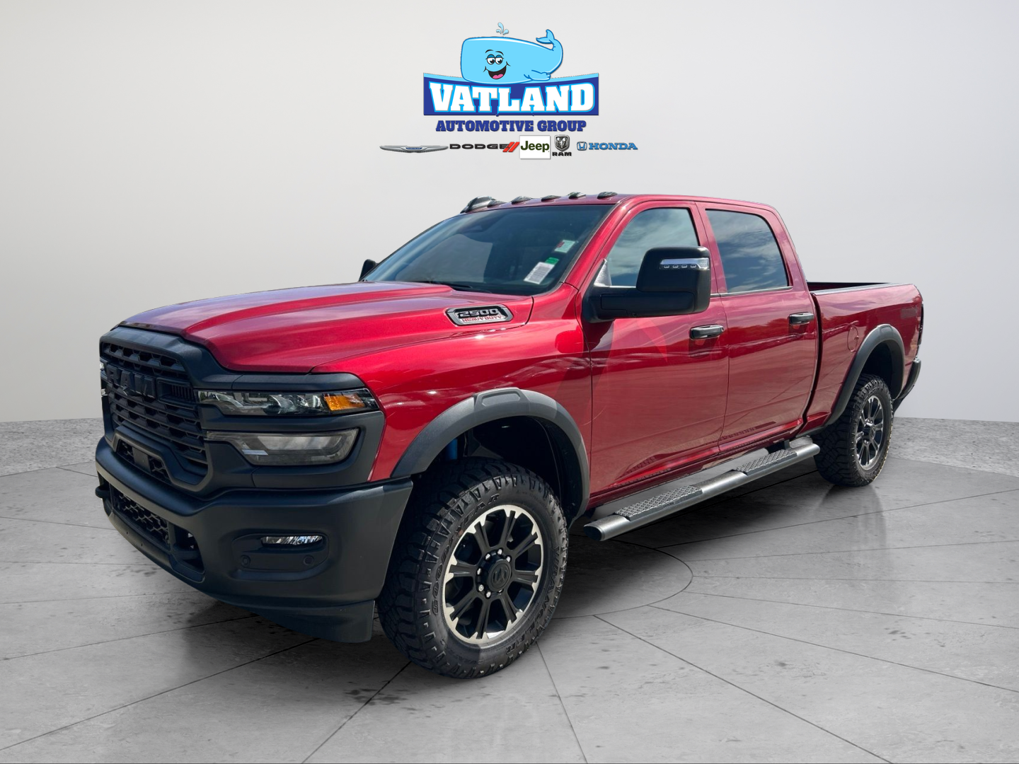 New 2026 Molten Red Pearl-Coat Exterior Paint RAM Tradesman image 1
