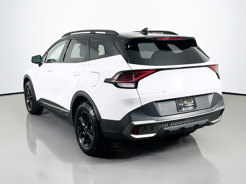 Used 2024 Glacier White Pearl/Ebony Black Roof Kia X-Pro Prestige image 5