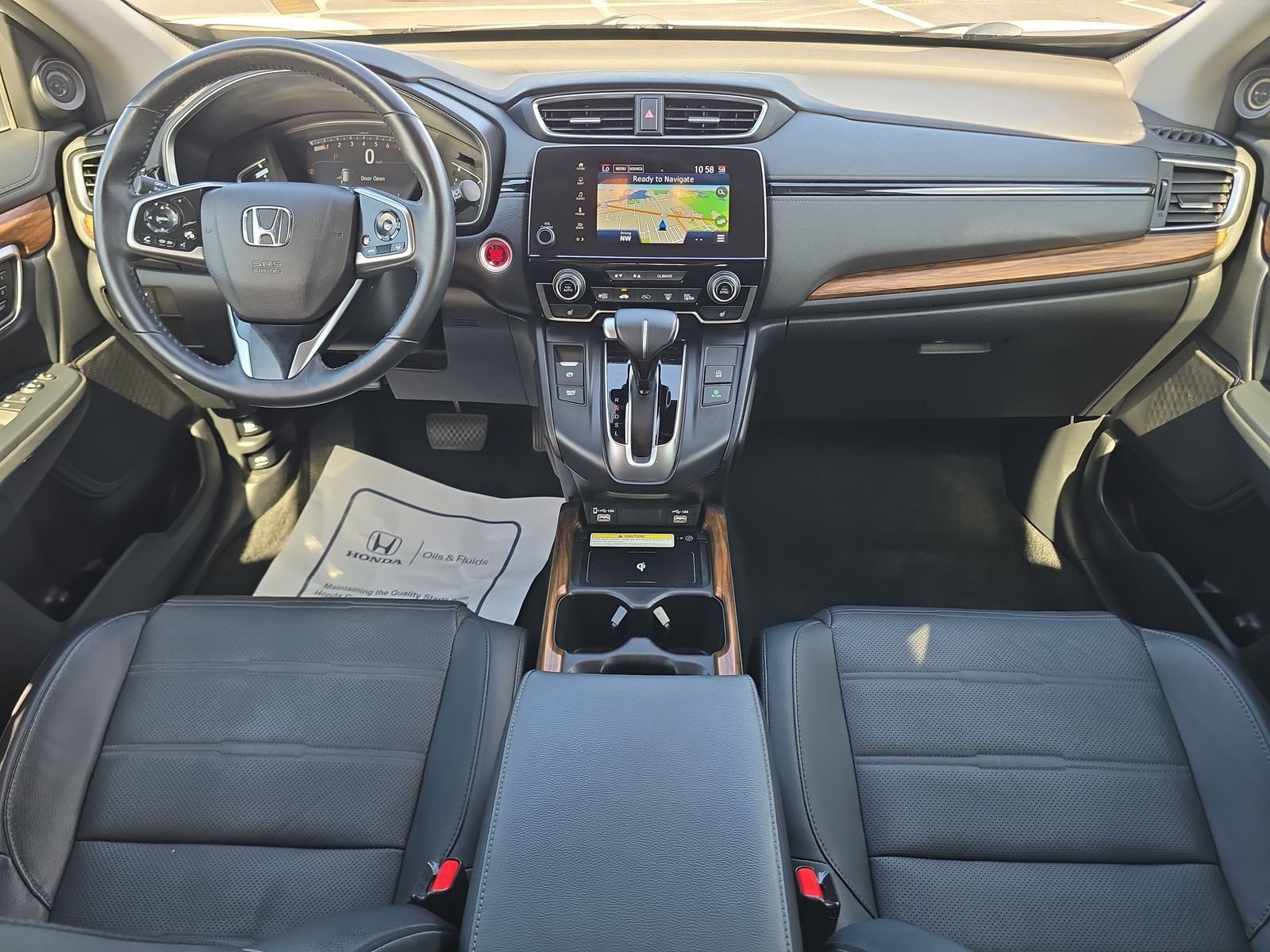 Certified Used 2022 Platinum White Pearl Honda Touring image 9