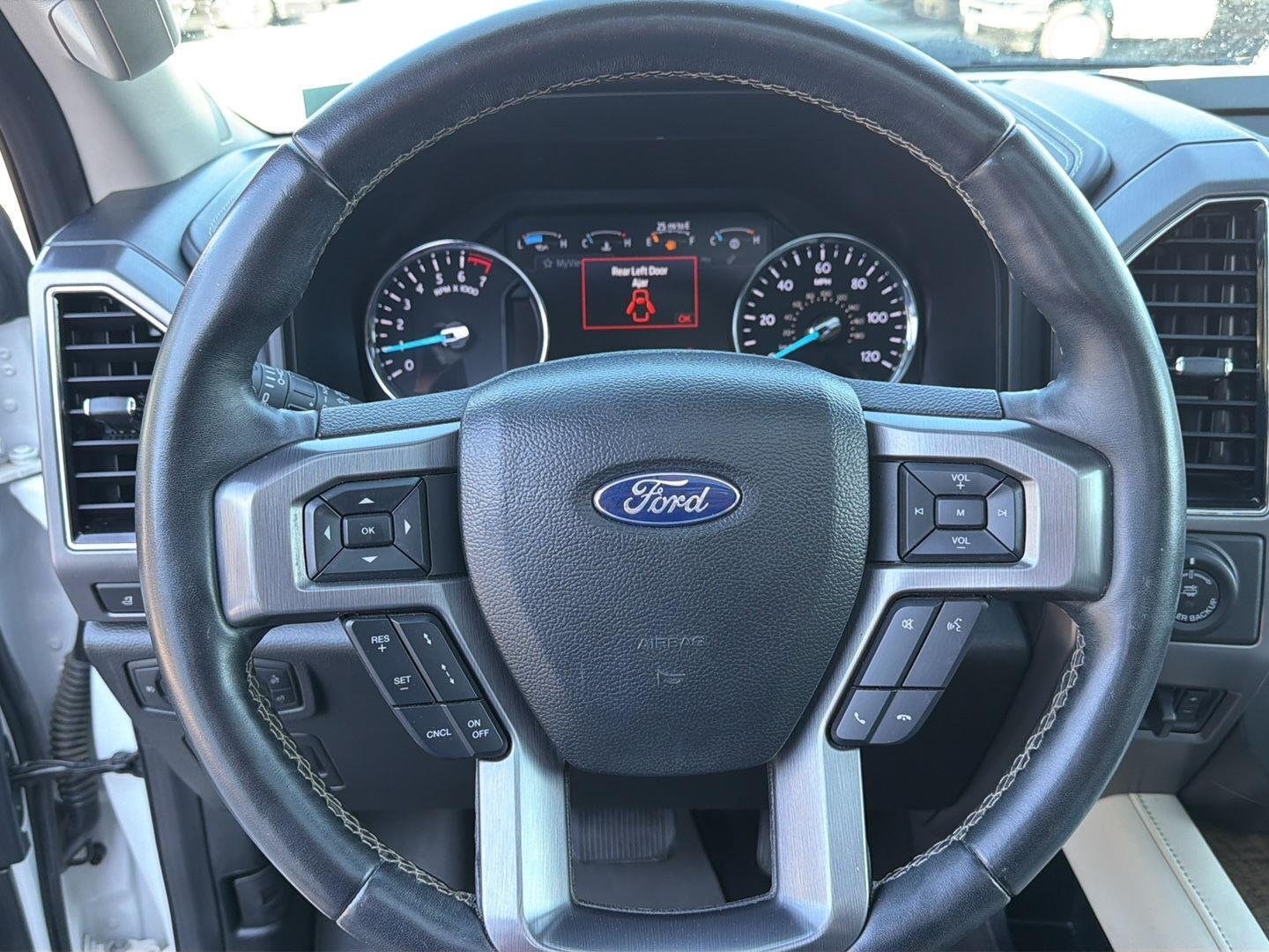 Used 2021 Star White Metallic Tri-Coat Ford Platinum image 22