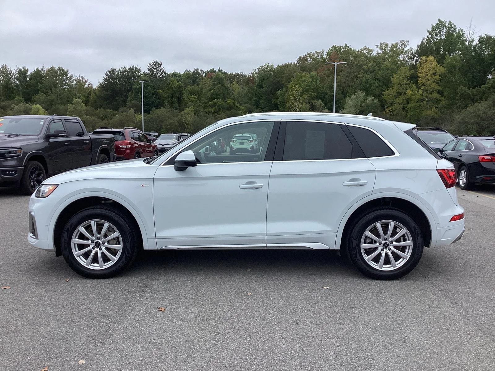 Used 2024 Glacier White Metallic Audi S line Prestige image 4