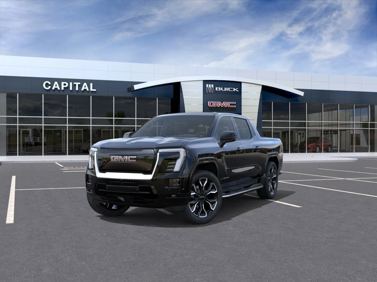 New 2026 ONYX BLACK GMC Max Range Denali image 8