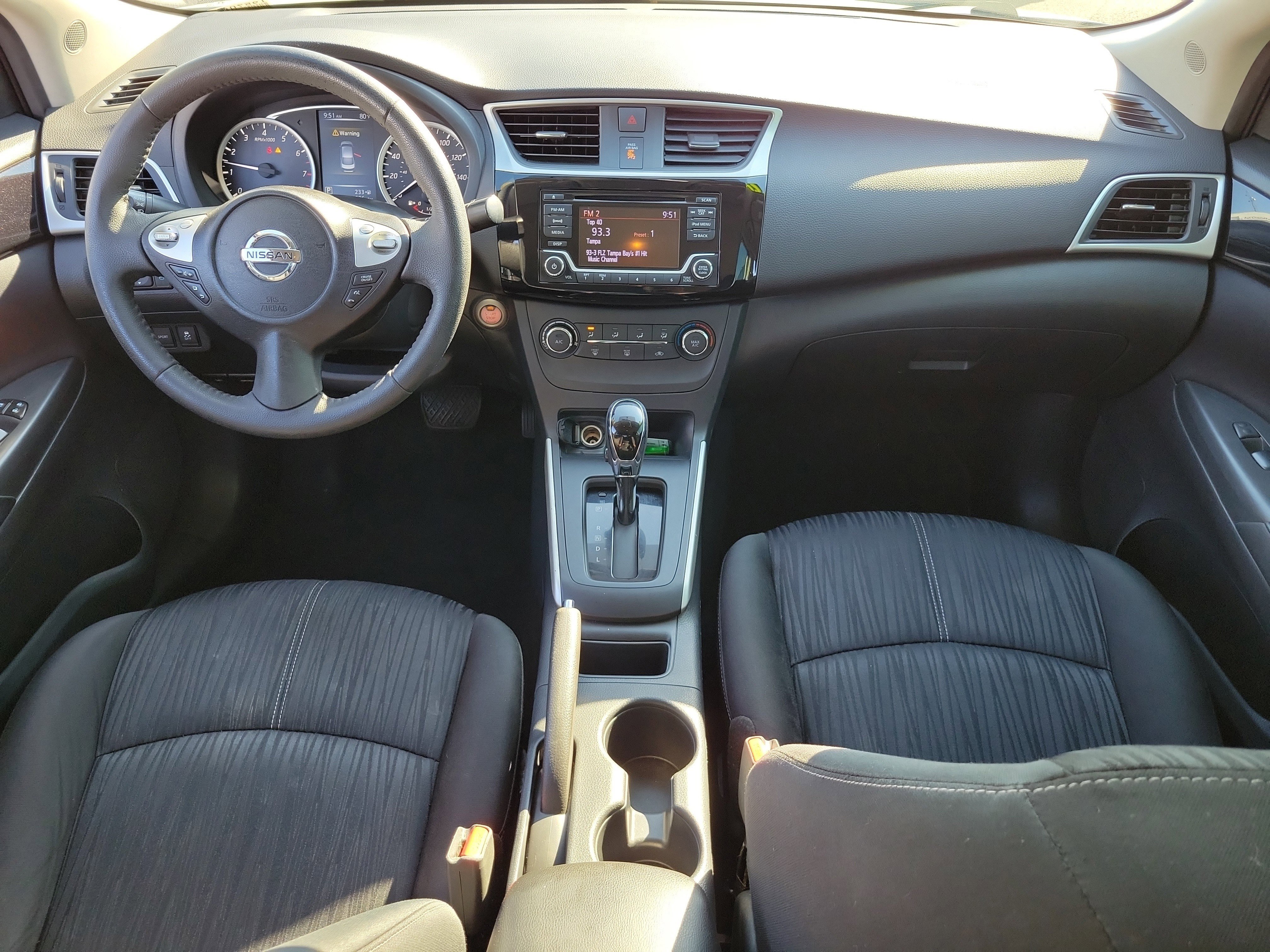 Used 2017 Nissan Sentra SV with VIN 3N1AB7AP6HY381909 for sale in Port Charlotte, FL