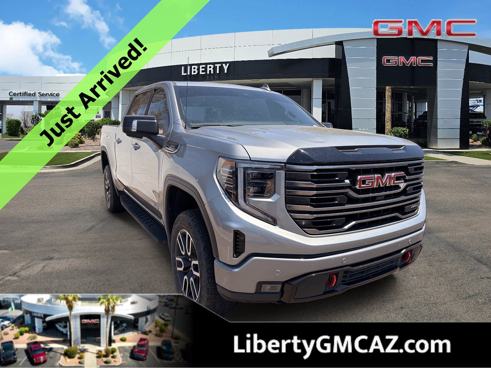 Used 2025 Sterling Metallic GMC AT4 image 1