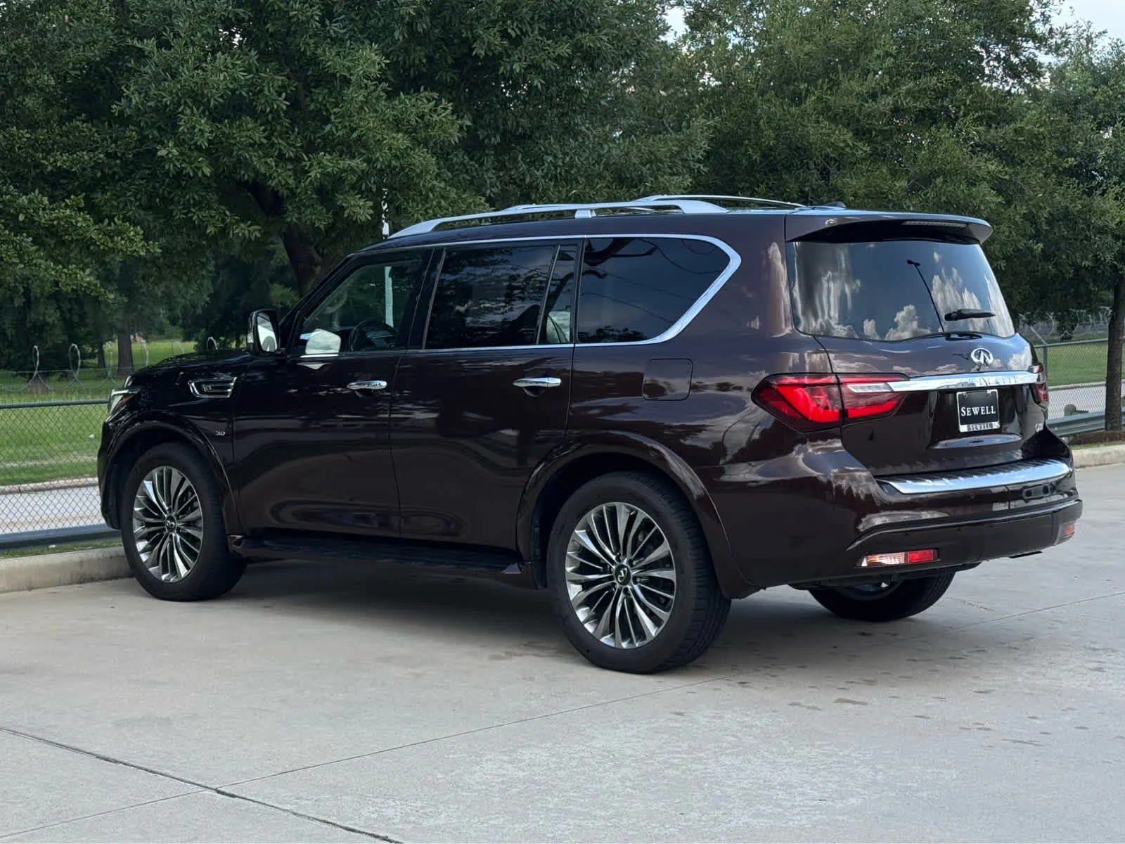 Certified Used 2018 Mocha Almond INFINITI  image 8