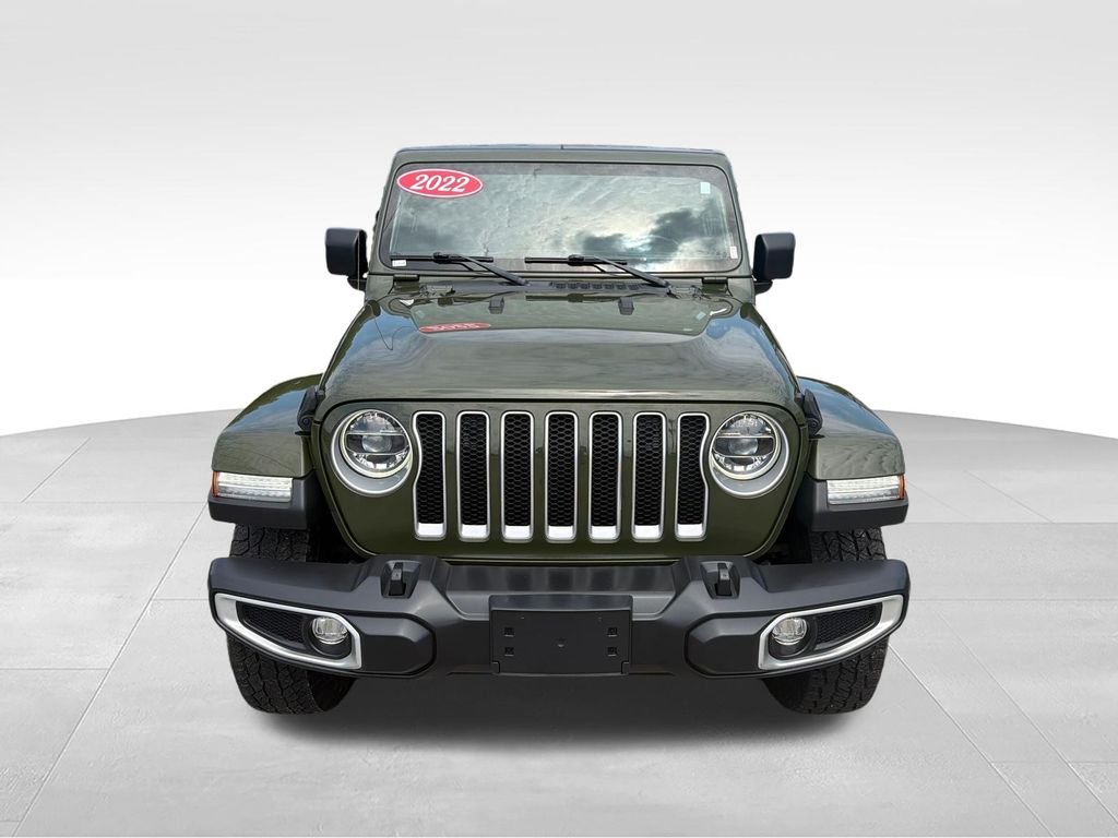 Used 2022 Green Jeep Unlimited Sahara image 8