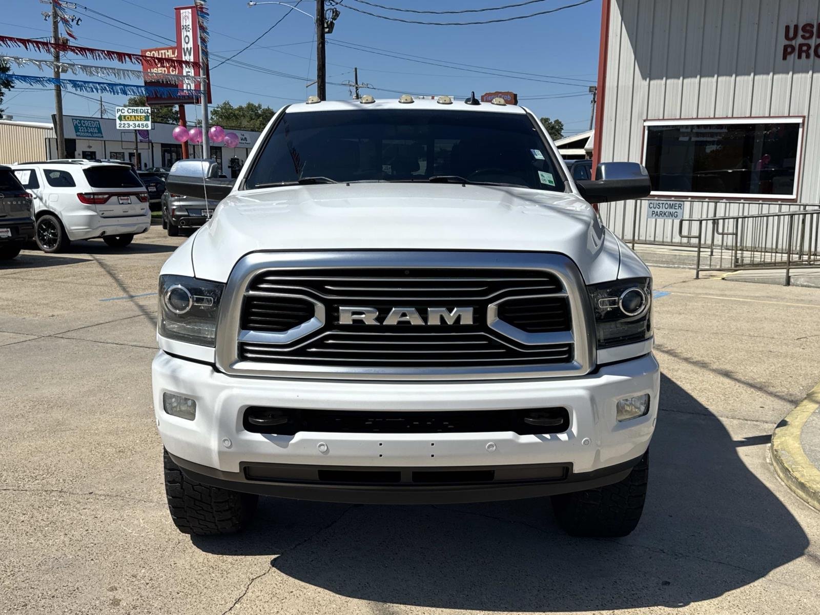 Used 2018 Bright White Clearcoat Ram Limited image 2
